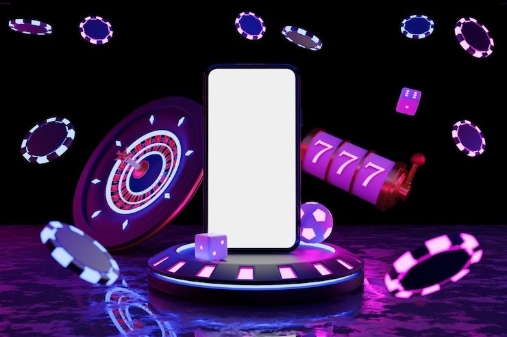 Tampilan meja blackjack live dealer di aplikasi mobile cantikbet dengan tombol taruhan